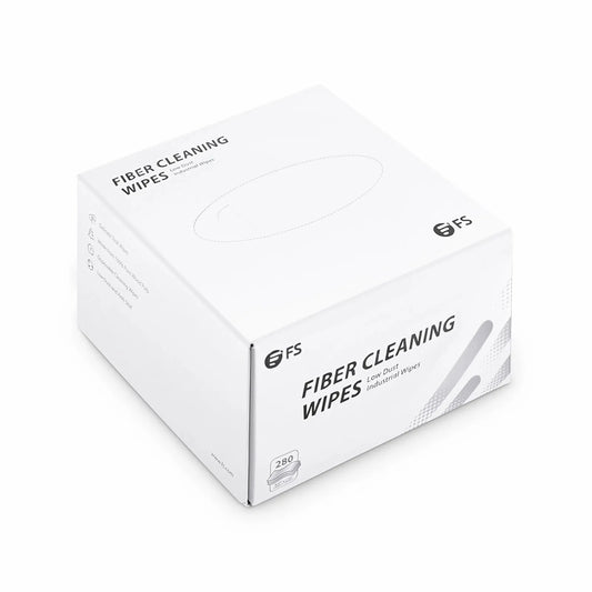 FyberOptix Dust-free Anti-static Fiber Cleaning Wipes 280/Box
