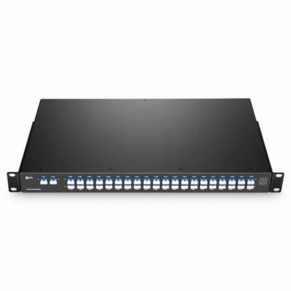 FyberOptix 40 Channels Odd DWDM Mux Dmeux, Super C-band 150GHz 190.7875-196.6375THz, with Monitor Port, 5.5dB Typical IL, LC/UPC, Dual Fiber, FMU 1U Rack Mount