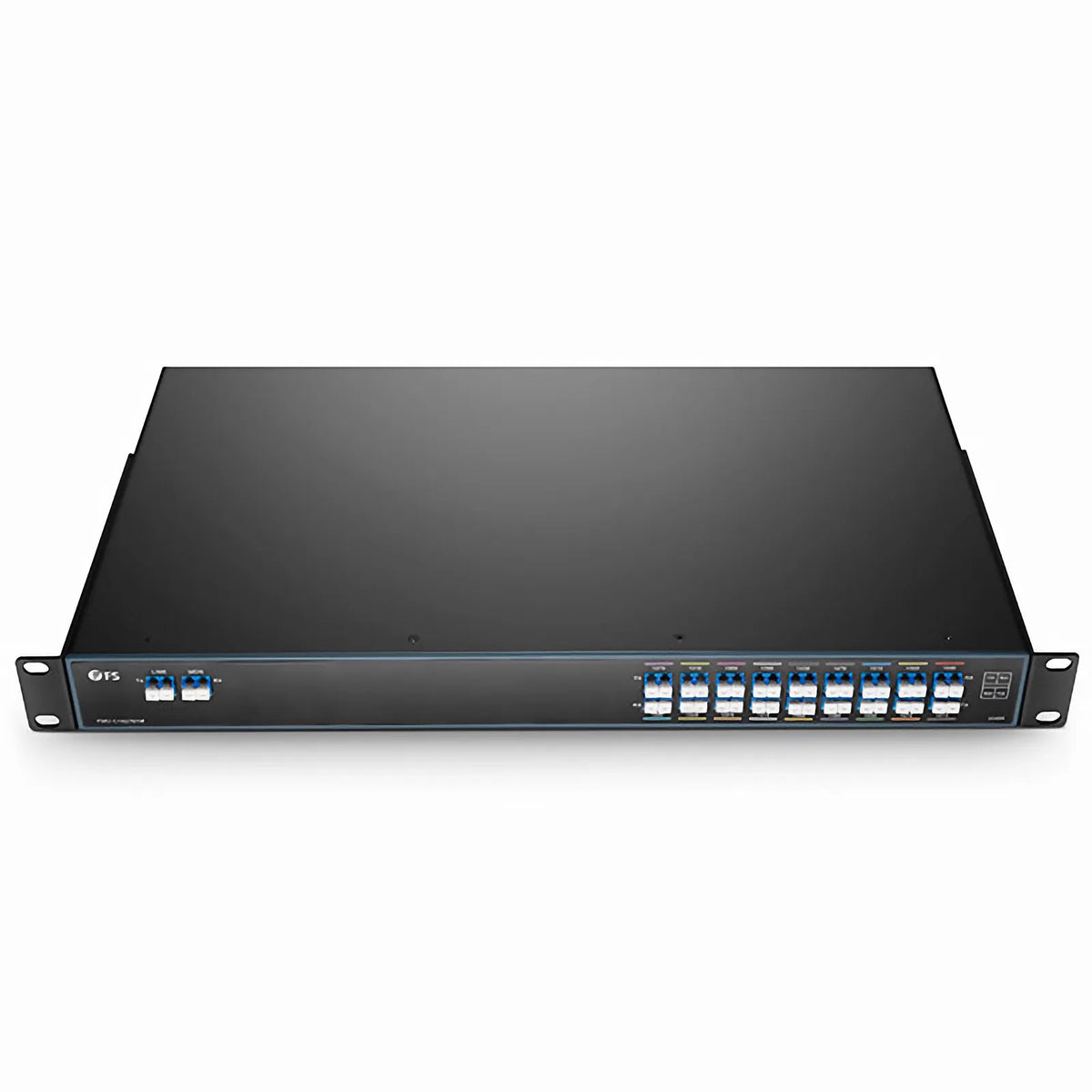 FyberOptix 18 Channels CWDM Mux Demux, 1270-1610nm, with Monitor Port, 2.2dB Typical IL, LC/UPC, Dual Fiber, FMU 1U Rack Mount
