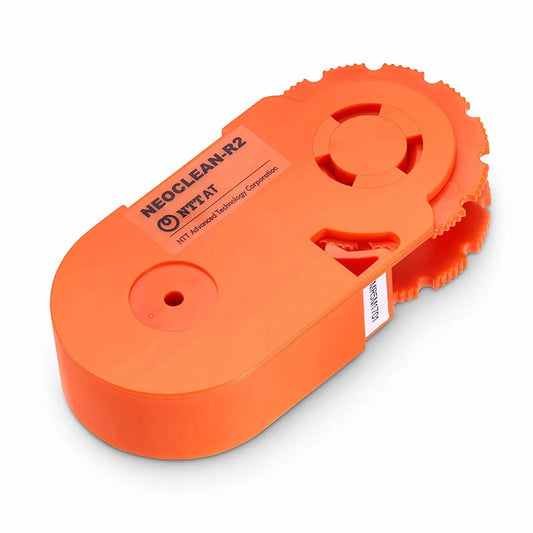 FyberOptix NEOCLEAN-R2 Fiber Optic Cassette Cleaner for LC/SC/FC/ST/MU/MTP/MPO Female Connectors (400+ Times)