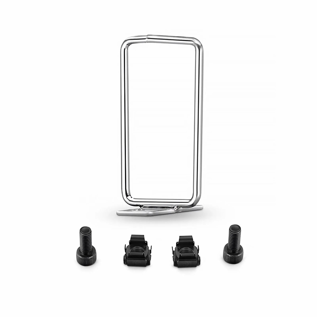 FyberOptix 1U 1.6" Single D-ring Vertical Cable Manager with M6 Model Screws and Nuts, 10PCS/Pack
