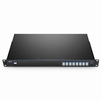 FyberOptix 16 Channels DWDM Mux Demux, 100GHz C21-C36, 4.0dB Typical IL, LC/UPC, Single Fiber, Side-A, FMU 1U Rack Mount