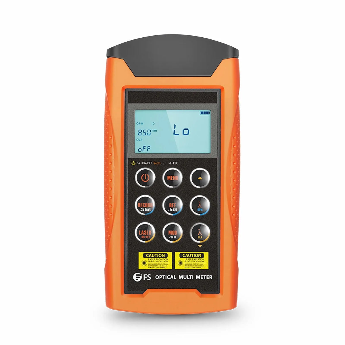 FyberOptix FHOM-201 Power Meter + Laser Source Handheld Optical Multimeter with 2.5mm FC/SC/ST Connector
