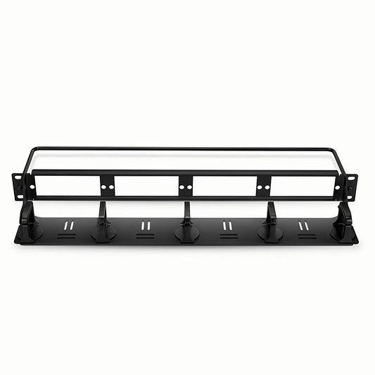FyberOptix FHDÃ¢â€žÂ¢ High Density 1U Rack Mount Blank Enclosure Unloaded, Detachable Cable Management Lacer Panel and Bar, Holds up to 4 x FHDÃ¢â€žÂ¢ Panels, 144 Fibers (LC)