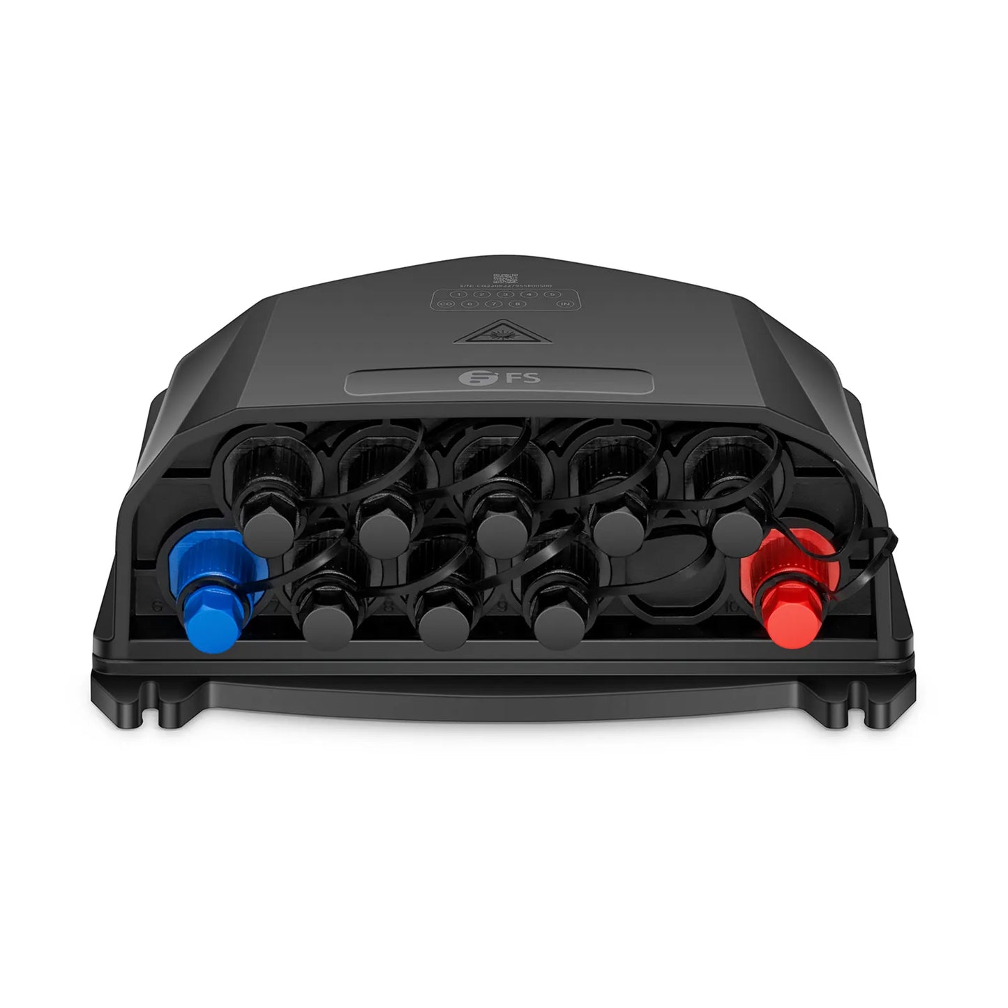 FyberOptix Fully Pre-Terminated Sub Box for Quick ODN, 10 ports, Hot-Melting (Non-open), 1x 9 Splitter (80:20), SC Hardened Adapter, Insertion Loss Ã¢â€°Â¤2.2dB-16.3dB, Return Loss Ã¢â€°Â¥55dB, PP+GF, IP68, Wall/Pole/Aerial, Indoor/Outdoor