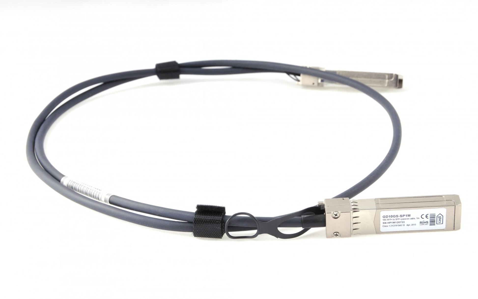 10304 - Extreme Compatible - 1m 10G SFP+ Passive Direct Attach Copper Twinax Cable - Fyber Optix