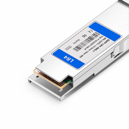FyberOptix Cisco Compatible 40GBASE-LR4 QSFP+ 1310nm 10km DOM Duplex LC/UPC SMF Optical Transceiver Module (Industrial)