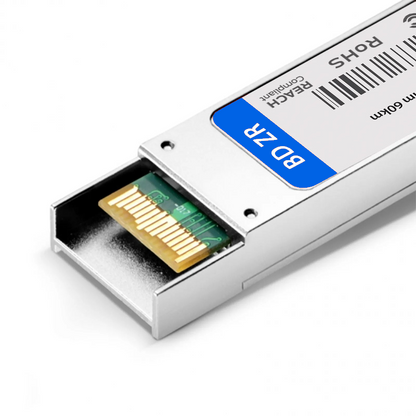 FyberOptix Cisco XFP-10G-BX60U Compatible 10GBASE-BX XFP BiDi 1270nm-TX/1330nm-RX 60km DOM Simplex LC SMF Optical Transceiver Module