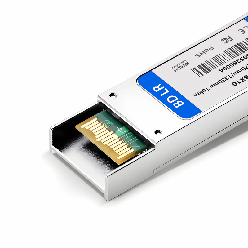 FyberOptix Cisco XFP-10G-BXU Compatible 10GBASE-BX XFP BiDi 1270nm-TX/1330nm-RX 10km DOM Simplex LC SMF Optical Transceiver Module