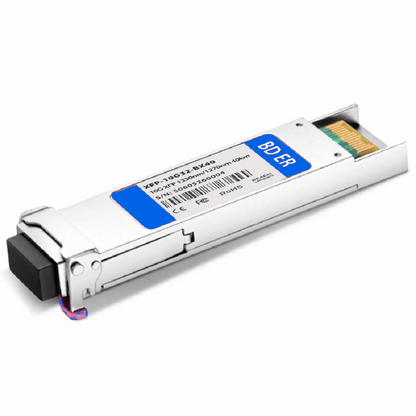 FyberOptix Generic Compatible 10GBASE-BX-D XFP BiDi 1330nm-TX/1270nm-RX 60km DOM Simplex LC SMF Optical Transceiver Module