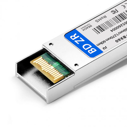 FyberOptix Juniper Networks EX-XFP-10GE-BX32-60 Compatible 10GBASE-BX XFP BiDi 1330nm-TX/1270nm-RX 60km DOM Simplex LC SMF Optical Transceiver Module
