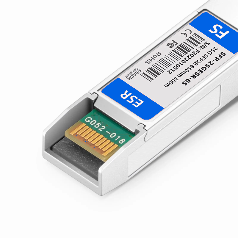 FyberOptix Cisco Compatible 25GBASE-ESR SFP28 850nm 300m DOM Duplex LC/UPC MMF Optical Transceiver Module