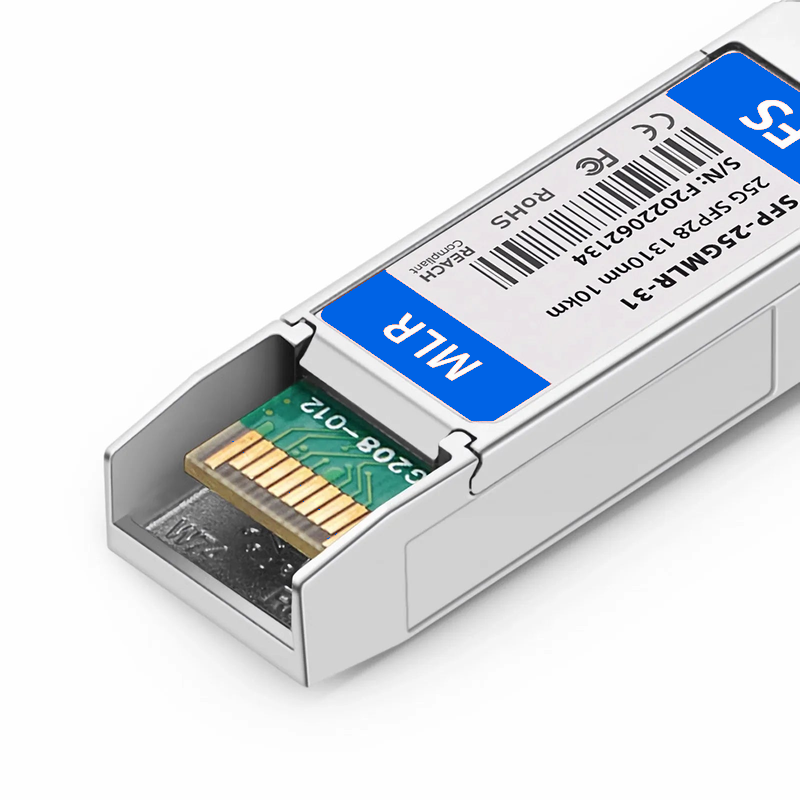 FyberOptix Cisco SFP-10/25G-LR-S Compatible 10/25GBASE-LR SFP28 Dual-rate 1310nm 10km DOM Duplex LC/UPC SMF Optical Transceiver Module