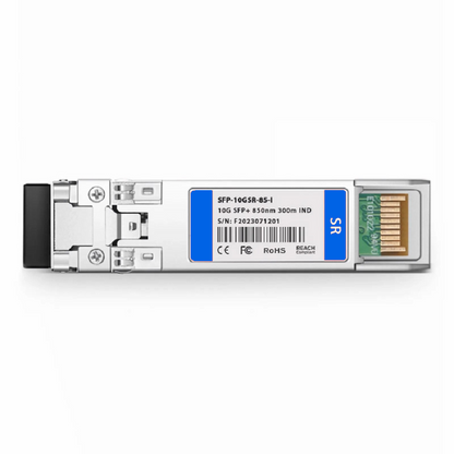 FyberOptix Cisco SFP-10G-SR-I Compatible 10GBASE-SR SFP+ 850nm 300m DOM Duplex LC/UPC MMF Optical Transceiver Module (Industrial)