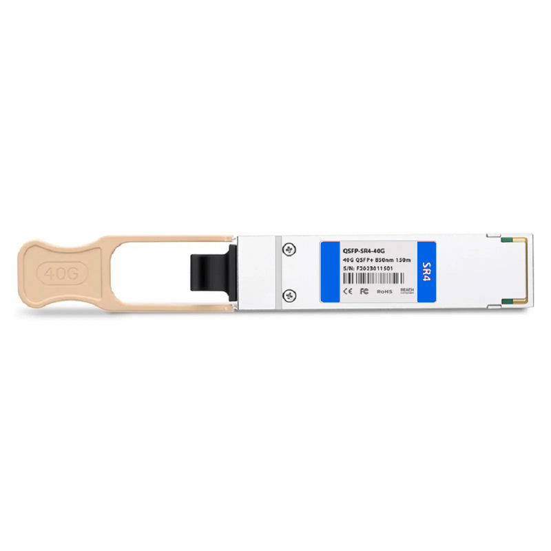 FyberOptix Juniper Networks QSFPP-40GBASE-SR4 Compatible 40GBASE-SR4 QSFP+ 850nm 150m DOM MPO-12/UPC MMF Optical Transceiver Module