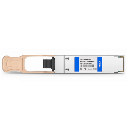 FyberOptix Cisco QSFP-40G-CSR4 Compatible 40GBASE-CSR4 QSFP+ 850nm 400m DOM MPO-12/UPC MMF Optical Transceiver Module, Breakout to 4 x 10G-SR