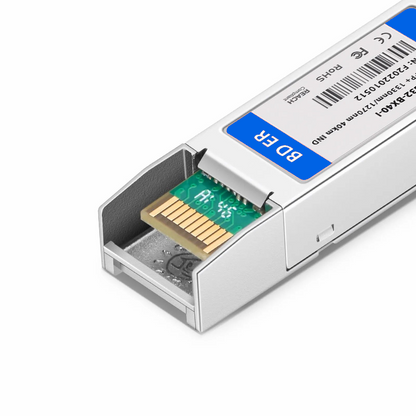 FyberOptix Cisco SFP-10G-BX40D-I Compatible 10GBASE BiDi SFP+ 1330nm-TX/1270nm-RX 40km DOM Simplex LC/UPC SMF Optical Transceiver Module (Industrial)
