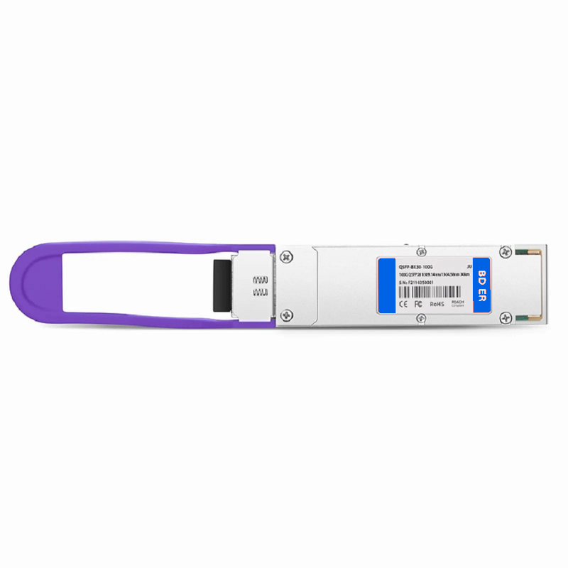 FyberOptix Cisco QSFP-100G-ER4L-S Compatible 100GBASE-ER4L QSFP28 4 x 25G NRZ 1310nm 40km DOM Duplex LC/UPC SMF Optical Transceiver Module