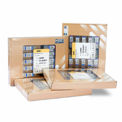 FyberOptix Dell SFP28-25G-SR Compatible 25GBASE-SR SFP28 850nm 100m DOM Duplex LC/UPC MMF Optical Transceiver Module