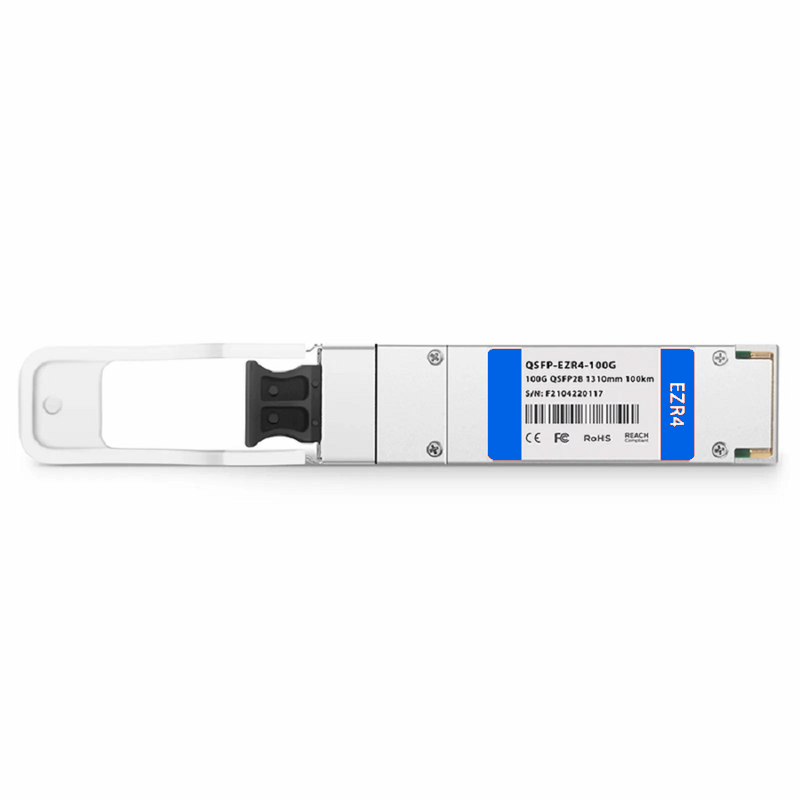 FyberOptix H3C Compatible 100GBASE-ER4 QSFP28 4 x 25G NRZ 1310nm 60km DOM Duplex LC/UPC SMF Optical Transceiver Module