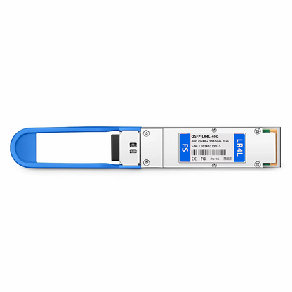 FyberOptix Cisco WSP-Q40GLR4L Compatible 40GBASE-LR4L QSFP+ 1310nm 2km DOM Duplex LC/UPC SMF Optical Transceiver Module