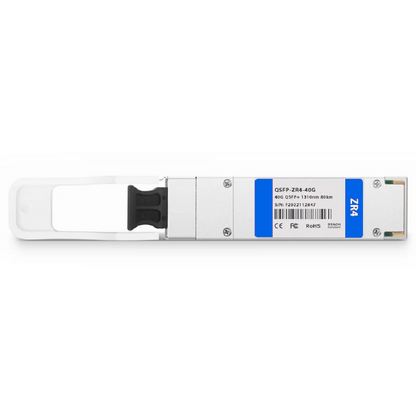 FyberOptix Cisco Compatible 40GBASE-ZR4 QSFP+ 1310nm 80km DOM Duplex LC/UPC SMF Optical Transceiver Module