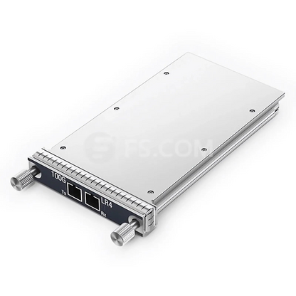 FyberOptix Dell CFP-100GBASE-LR4 Compatible 100GBASE-LR4 CFP 4 x 25G NRZ 1310nm 10km DOM Duplex LC SMF Optical Transceiver Module