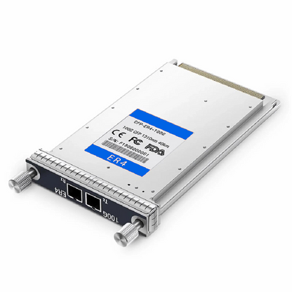 FyberOptix Generic Compatible 100GBASE-LR4 CFP and OTN 4 x 25G NRZ 1310nm 10km DOM Duplex LC SMF Optical Transceiver Module
