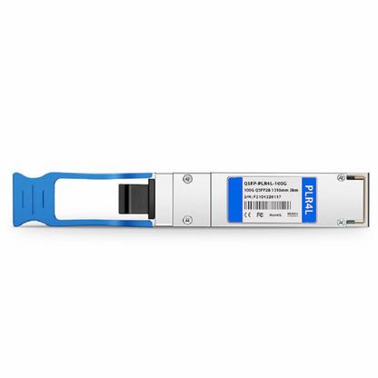 FyberOptix Cisco Compatible 100GBASE-PLR4 QSFP28 4 x 25G NRZ 1310nm 10km DOM MPO-12/APC SMF Optical Transceiver Module, Breakout to 4 x 25G-LR
