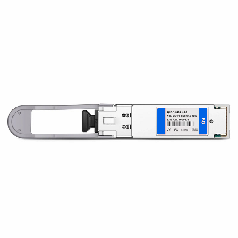 FyberOptix HPE Aruba JL308A Compatible 40GBASE-SR SWDM4 QSFP+ BiDi 850/880/910/940nm 300m DOM Duplex LC/UPC MMF Optical Transceiver Module