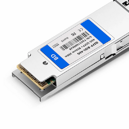FyberOptix Extreme 10329 Compatible 40GBASE-SR SWDM4 QSFP+ BiDi 850/880/910/940nm 300m DOM Duplex LC/UPC MMF Optical Transceiver Module