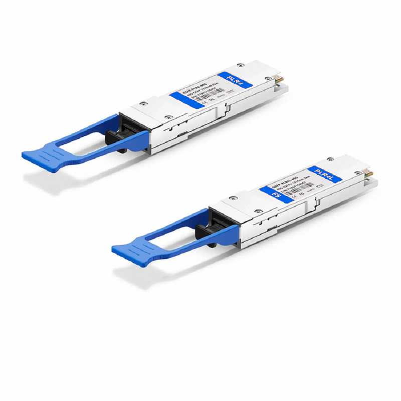 FyberOptix Cisco QSFP-40G-PLRL4 Compatible 40GBASE-PLR4L QSFP+ 1310nm 2km DOM MPO-12/APC SMF Optical Transceiver Module