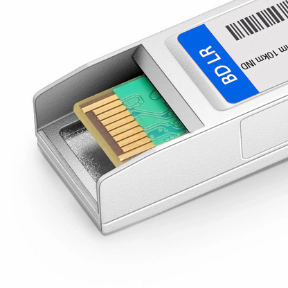 FyberOptix 25GBASE-D SFP28 BiDi 1330nm-TX/1270nm-RX 10km DOM Simplex LC/UPC SMF Optical Transceiver Module forFOSwitches (Industrial)