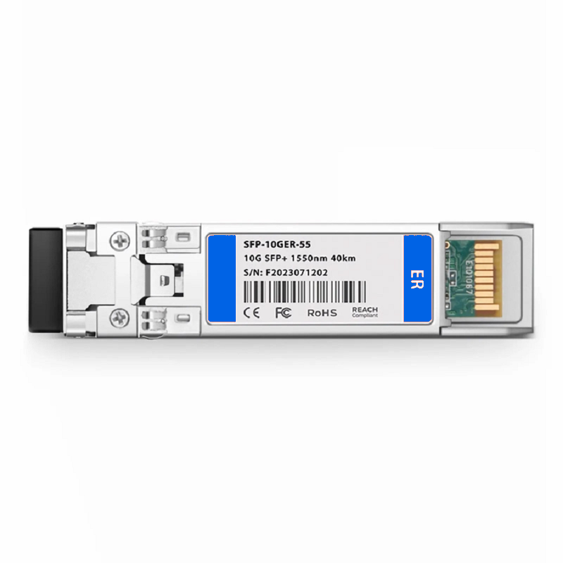 FyberOptix Cisco SFP-10G-ER Compatible 10GBASE-ER SFP+ 1550nm 40km DOM Duplex LC/UPC SMF Optical Transceiver Module