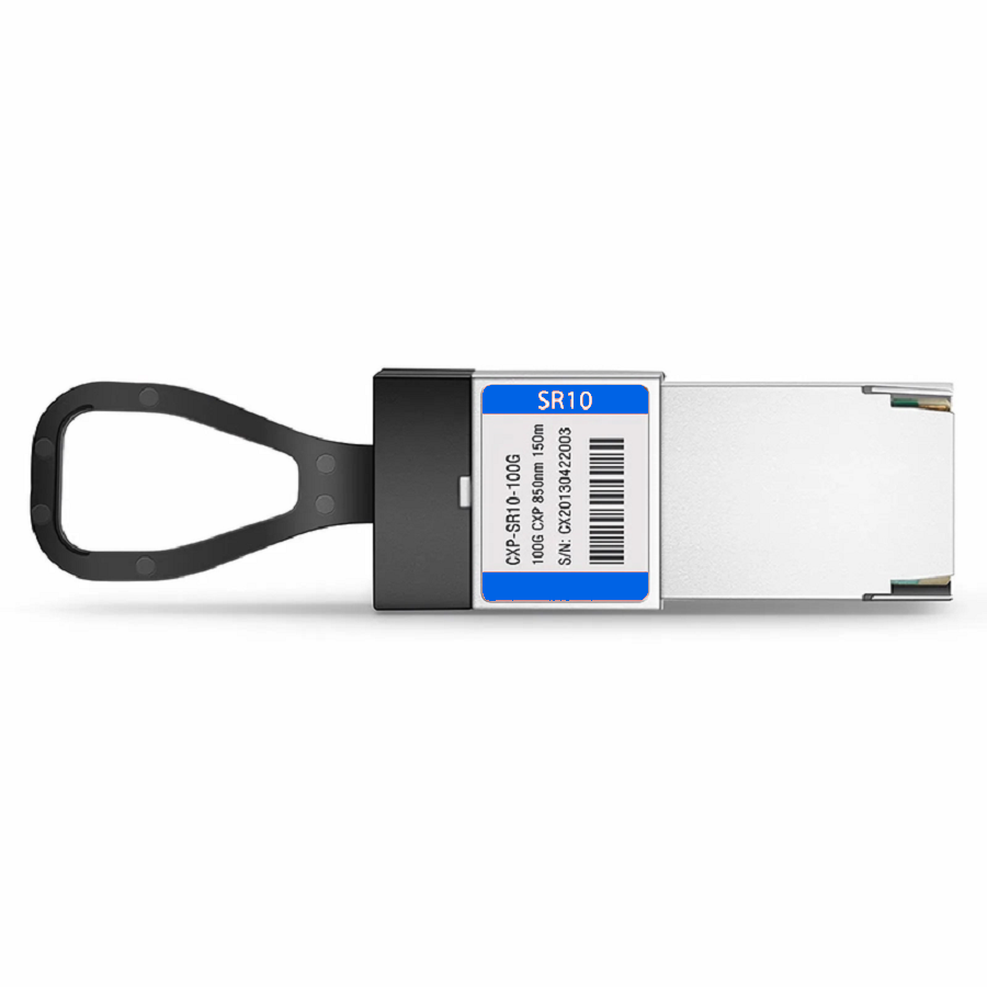 FyberOptix Cisco CXP-100G-SR10 Compatible 100GBASE-SR10 CXP 10 x 10G NRZ 850nm 150m DOM MPO-24 MMF Optical Transceiver Module