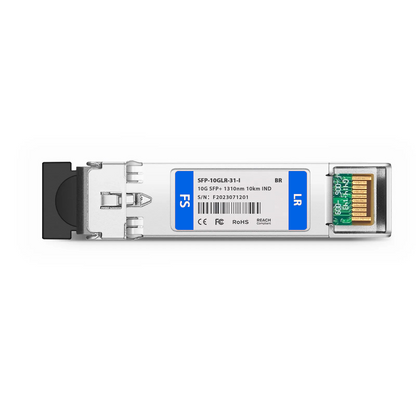 FyberOptix Brocade 10G-SFPP-LR-I Compatible 10GBASE-LR SFP+ 1310nm 10km DOM Duplex LC/UPC SMF Optical Transceiver Module (Industrial)