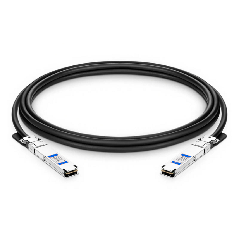 FyberOptix 5m (16ft) NVIDIA/Mellanox Compatible 800G OSFP 8 x 100G PAM4 Finned Top Ethernet Active Electrical Cable