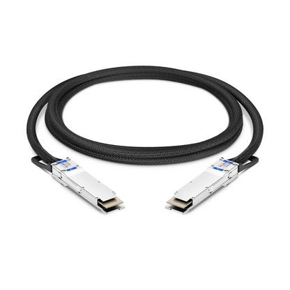 FyberOptix 2m (7ft) 400G QSFP-DD 8 x 50G PAM4 Active Electrical Cable forFOSwitches