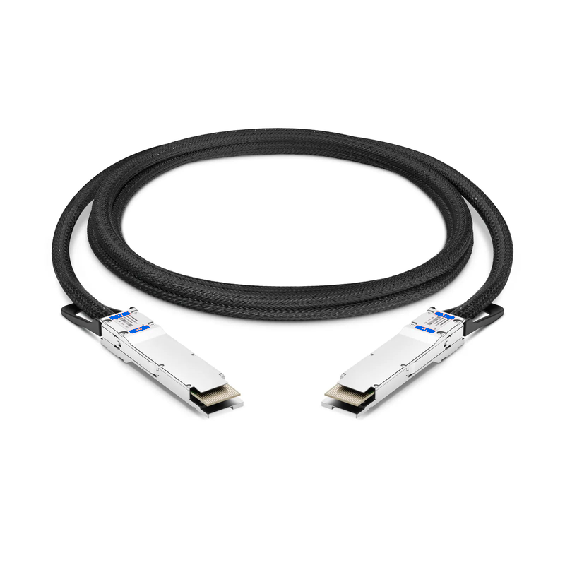 FyberOptix 3m (10ft) 400G QSFP-DD 8 x 50G PAM4 Active Electrical Cable forFOSwitches