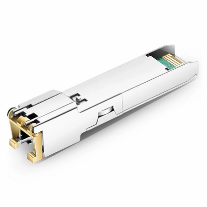 FyberOptix Cisco GLC-TA Compatible 10/100/1000BASE-T SFP SGMII Copper 100m RJ-45 Transceiver Module