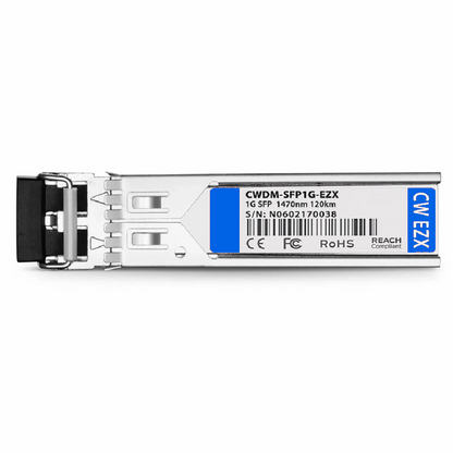 FyberOptix Cisco GLC-EZX-SM-120 Compatible 1000BASE-EZX SFP 1550nm 120km DOM Duplex LC/UPC SMF Optical Transceiver Module
