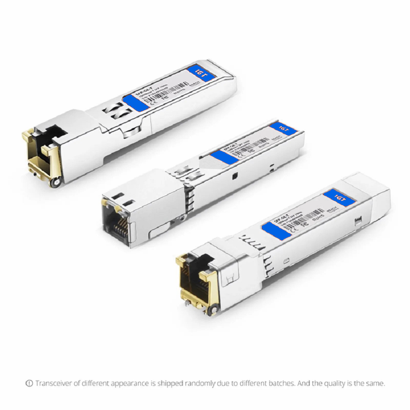FyberOptix Brocade E1MG-TX Compatible 1000BASE-T SFP Copper 100m RJ-45 Transceiver Module