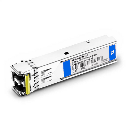 FyberOptix Extreme Networks MGBIC-LX-40 Compatible 100BASE-EX SFP 1310nm 40km DOM Duplex LC SMF Optical Transceiver Module