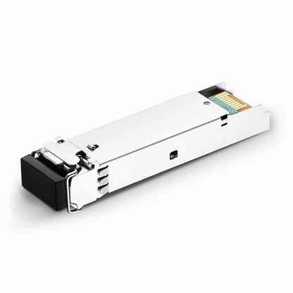 FyberOptix H3C SFP-FE-10-SM1550-BIDI Compatible 100BASE-BX SFP BiDi 1550nm-TX/1310nm-RX 10km DOM Simplex LC SMF Optical Transceiver Module