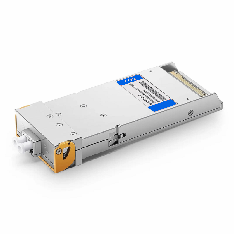 FyberOptix C41 1544.53nm CFP2-DCO 100G/200G DWDM C-band Tunable 96Chs ITU CH13-CH60 50GHz 80km DOM Duplex LC/UPC SMF Optical Transceiver Module for Transmission