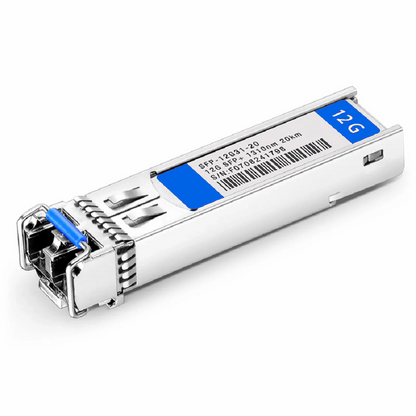 FyberOptix 3Gb/s MSA BiDi SFP 1550nm-TX/1490nm-RX 40km DOM Simplex LC SMF Video Pathological Patterns Optical Transceiver Module for SD/HD/3G-SDI