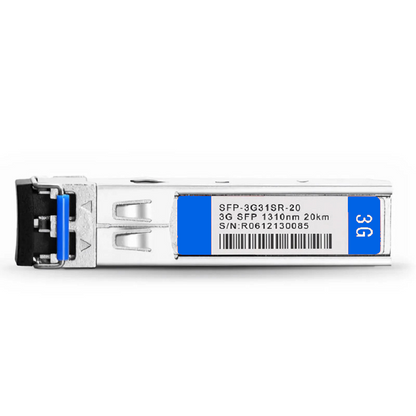 FyberOptix 3Gb/s MSA 1310nm 20km DOM Duplex LC SMF Single Receiver Video Pathological Patterns Optical Transceiver Module for SD/HD/3G-SDI