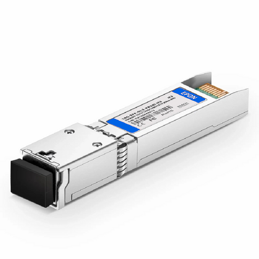 FyberOptix HW Compatible XG-PON&GPON Combo OLT SFP+ 1577nm-TX/1270nm-RX and 1490nm-TX/1310nm-RX Class B+ 20km DOM Simplex SC/UPC SMF Optical Transceiver Module (Industrial)