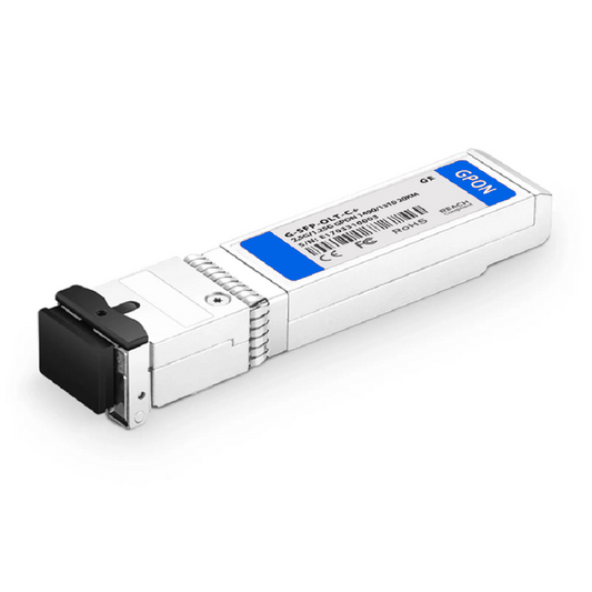 FyberOptix GPON OLT SFP 1490nm-TX/1310nm-RX 2.488G-TX/1.244G-RX Class C+ 20km DOM Simplex SC/UPC SMF Optical Transceiver Module