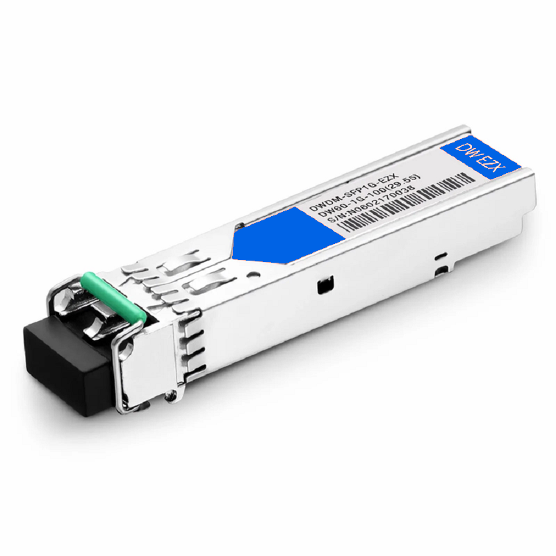 FyberOptix C21 SFP+ 10G DWDM 1560.61nm 100GHz 80km DOM Duplex LC/UPC SMF Optical Transceiver Module for Transmission forFOSwitches